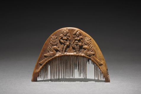 Comb, 2nd century BC to 1st century AD. India, Sunga Period, style of Chandraketugarh. Ivory;