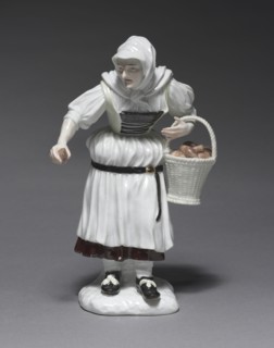 Peasant Woman, 1740-1750. Meissen Porcelain Factory (German), Johann Joachim Kändler (German,