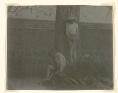 Crowell Children at Avondale, 1885-1890. Thomas Eakins (American, 1844-1916). Platinum print;
