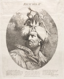 Richard II, 1775. John Hamilton Mortimer (British, 1740-1779). Etching in brown ink; sheet: 57.3 x