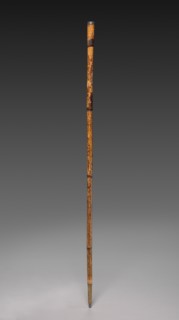 Walking Stick of Moses Seymour, 1774. America, 18th century. Wood and metal; overall: 96.8 cm (38