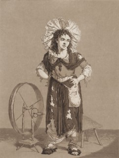 The Young Beggars, c.1800. Karl Ludwig Bernhard Buchhorn (German, 1770-1856). Aquatint; sheet: 31 x