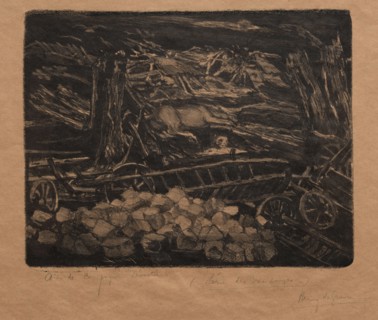 The Vintages!: Place of Devestation, 1894. Henri de Groux (Belgian, 1867-1930), Proof from an