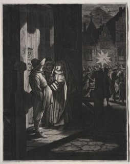 Star of Kings,  A Night Piece, 1630. Jan van de Velde (Dutch, 1620-1662), after Pieter Molyn