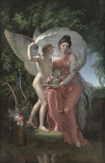 Erato, Muse of Lyrical Poetry, 1800. Charles Meynier (French, 1768-1832). Oil on canvas; overall:
