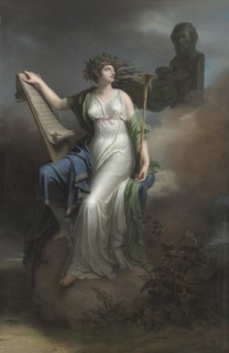 Calliope, Muse of Epic Poetry, 1798. Charles Meynier (French, 1768-1832). Oil on canvas; overall: