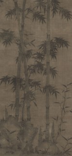 Bamboo in Four Seasons: Autumn, 1279-1368. China, Yuan dynasty (1271-1368). Hanging scroll, ink on