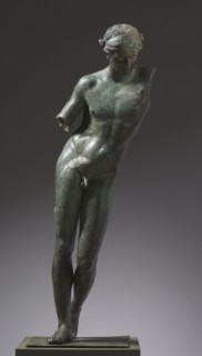 Apollo the Python-Slayer, c. 350 BC. Attributed to Praxiteles (Greek, c. 400BC-c. 330BC). Bronze,