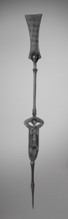 Staff of Office, early-mid 1800s. Central Africa, Democratic Republic of the Congo, Luba,