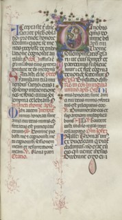 Missale: Fol. 262: Saint Thomas, 1469. Bartolommeo Caporali (Italian, c. 1420-1503), assisted by