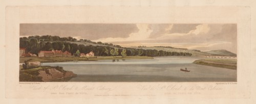 A Selection of Twenty of the Most Picturesque Views in Paris: View of St. Cloud & Mount Calvary