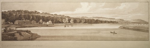 A Selection of Twenty of the Most Picturesque Views in Paris: View of St. Cloud and Mount Calvary