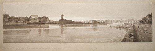 A Selection of Twenty of the Most Picturesque Views in Paris: View of the Village of Chaillot, &c
