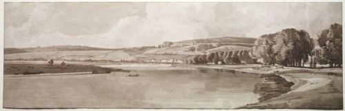 A Selection of Twenty of the Most Picturesque Views in Paris: View of Belle Vue & Pont de Sêve,