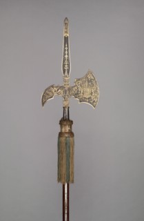 Parade Halberd (from the bodyguard of Ludwig Rudolf, Duke of Brunswick- Wolfenbüttel [1671-1735]),