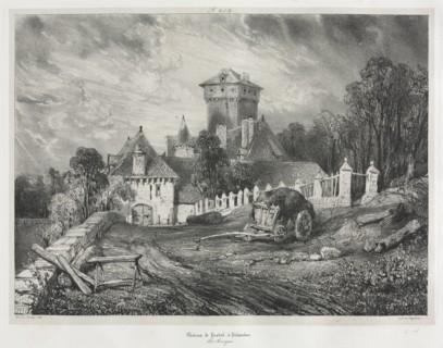 Plate 202 from Voyages Pittoresques...Auvergne vol. II: Picturesque and Romantic Journeys in Old