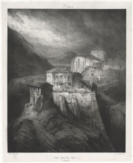 Plate 129 from Voyages Pittoresques...Auvergne vol. II: Picturesque and Romantic Journeys in Old