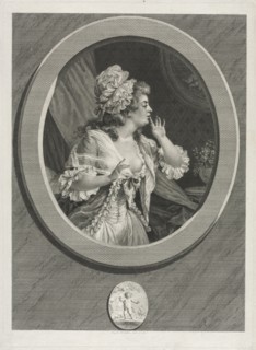 At Least Be Discreet, 1789. Augustin de Saint-Aubin (French, 1736-1807). Etching and engraving;