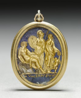 Mars, Minerva, Venus, and Cupid, early 1500s. Valerio Belli (Italian, c. 1468-1546). Rock crystal
