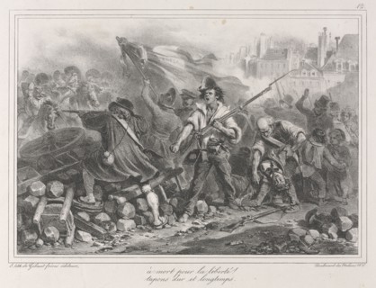 Album of 1831: Freedom or death! , 1831. Auguste Raffet (French, 1804-1860), Gihaut Freres, Paris.