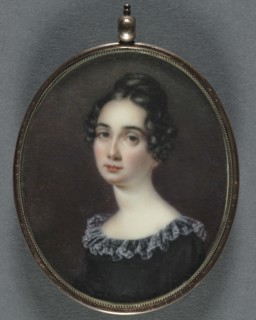Portrait of a Woman, 1820. Anna Claypoole Peale (American, 1791-1878). Watercolor on ivory on a