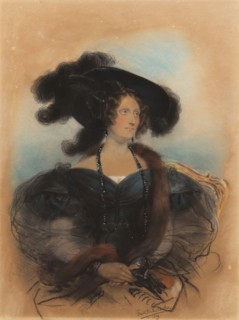 Jane Jarvis, 1830-1831. Paul Delaroche (French, 1797-1856). Pastel, heightened with white gouache