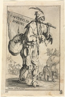 The Beggars, c. 1623. Jacques Callot (French, 1592-1635). Etching