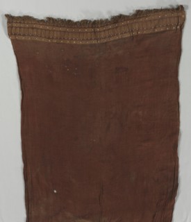 Loincloth with Feather(?) Motifs, 1000-1532. Peru, Central Andes, Chimu or Chimu-Inka, 11th-16th