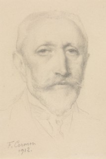 Self-Portrait, 1912. Fernand Cormon (French, 1845-1924). Graphite; sheet: 11.6 x 8 cm (4 9/16 x 3