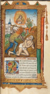 Printed Book of Hours (Use of Rome):  fol, 78r, Job, 1510. Guillaume Le Rouge (French, Paris,