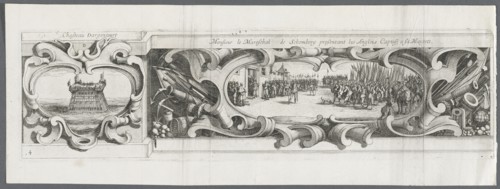 The Siege of La Rochelle: Plate 14, 1628-1630. Israël Henriet (French, c. 1590-1661), or Abraham