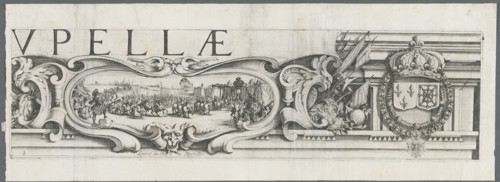 The Siege of La Rochelle: Plate 3, 1628-1630. Jacques Callot (French, 1592-1635), and Abraham Bosse