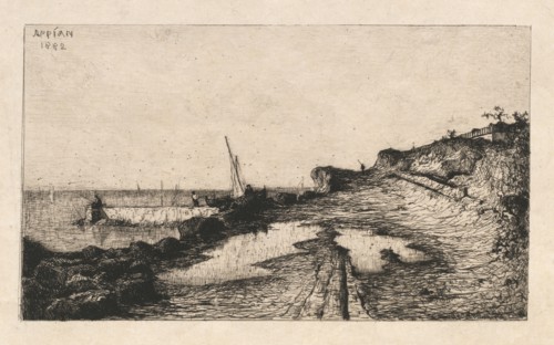 Environs of Carqueronne (Environs de Carqueronne), 1882. Adolphe Appian (French, 1818-1898).