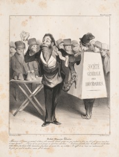 Caricaturana: Pl. 14, Robert Macaire Bookseller (Caricaturana: Pl. 14, Robert Macaire Libraire),