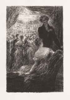 Hector Berlioz, sa vie et ses oevres: Symphonie Fantastique-- Un bal. Henri Fantin-Latour (French,