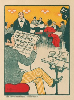 Masters of the Poster: Poster for Exhibition of Artistic Posters of Wilhelm Söborg , c. 1895. Paul