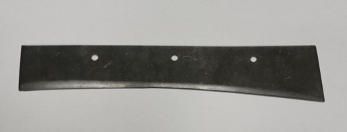 Ceremonial Blade with Three Perforations (Dao), 2000-1700 BC. Northwest China, late Neolithic