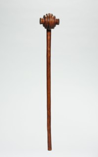 Club ("Knobkerrie"), 1800s-1900s. Southern Africa, Swaziland, Swazi people, 19th or 20th century.