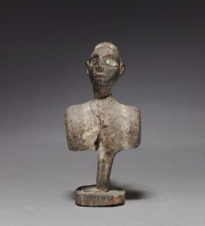 Figurine, late 1800s-early 1900s. Central Africa, Republic of the Congo, Kongo people. Wood and