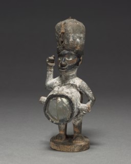 Figurine, late 1800s-early 1900s. Central Africa, Republic of the Congo, Kongo people. Wood and
