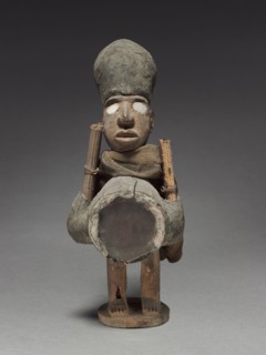 Figurine, late 1800s-early 1900s. Central Africa, Republic of the Congo, Kongo people. Wood and