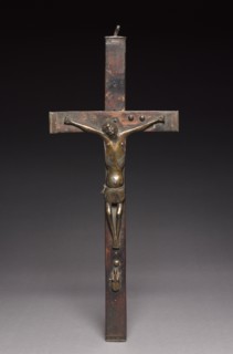 Crucifix, late 1800s-early 1900s. Central Africa, Democratic Republic of the Congo or Cabinda,