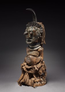 Male Figure, late 1800s-early 1900s. Central Africa, Democratic Republic of the Congo, Songye