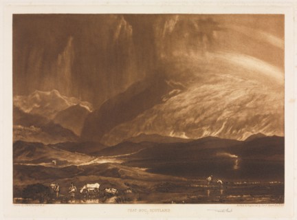 Peat Bog, Scotland, 1937. Frank Short (British, 1857-1945), after Joseph Mallord William Turner