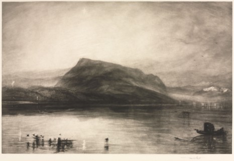 Mt. Rigi at Dawn, 1910. Frank Short (British, 1857-1945), after Joseph Mallord William Turner