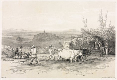 Views in Rome and Its Environs: Roiate, 1841. Edward Lear (British, 1812-1888), T. M'Lean,.