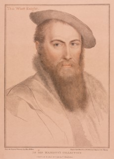 Sir Thomas Wyatt, 1793. Francesco Bartolozzi (British, 1727-1815), John Chamberlaine, after Hans
