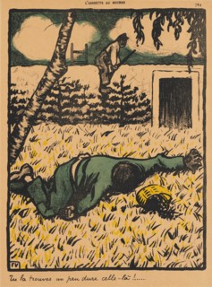 L'Assiete au Beurre: Crimes and Punishments VII, 764: You'll find that's rather a hard one !, 1901.