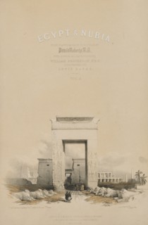 Egypt and Nubia: Frontispiece Volume V, 1849. Louis Haghe (British, 1806-1885), F.G.Moon, 20