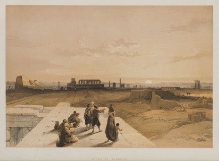 Egypt and Nubia, Volume I: Ruins of Karnac, 1847. Louis Haghe (British, 1806-1885), F.G.Moon, 20